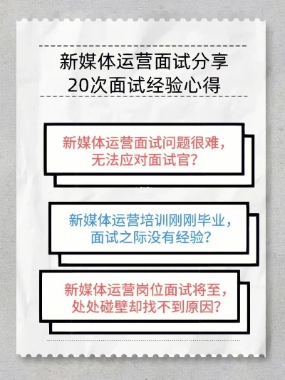 中小厂新媒体运营面试_中小厂新媒体运营面试技巧